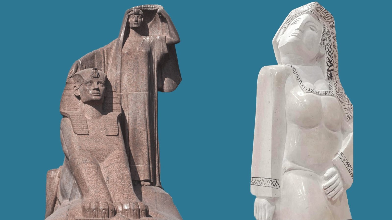 تمثال نهضة مصر من اعمال الفنان محمود مختار