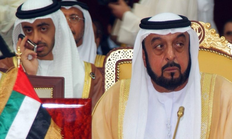سبب وفاة خليفة بن زايد رئيس دولة الامارات
