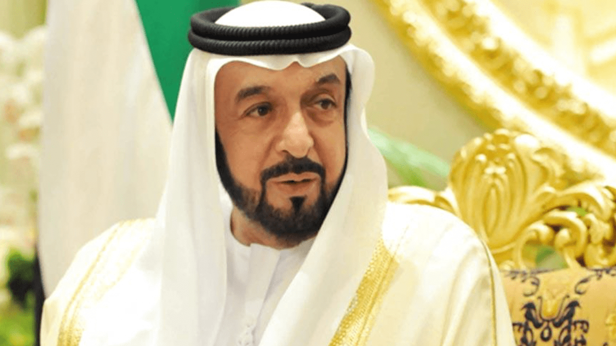 وفاة خليفة بن زايد رئيس دولة الامارات
