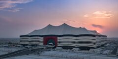 كم تكلفة ملعب الخيمة في قطر؟