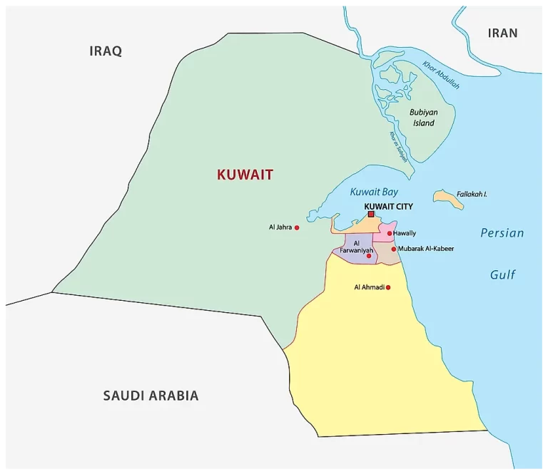 اسماء محافظات الكويت بالانجليزي 2023