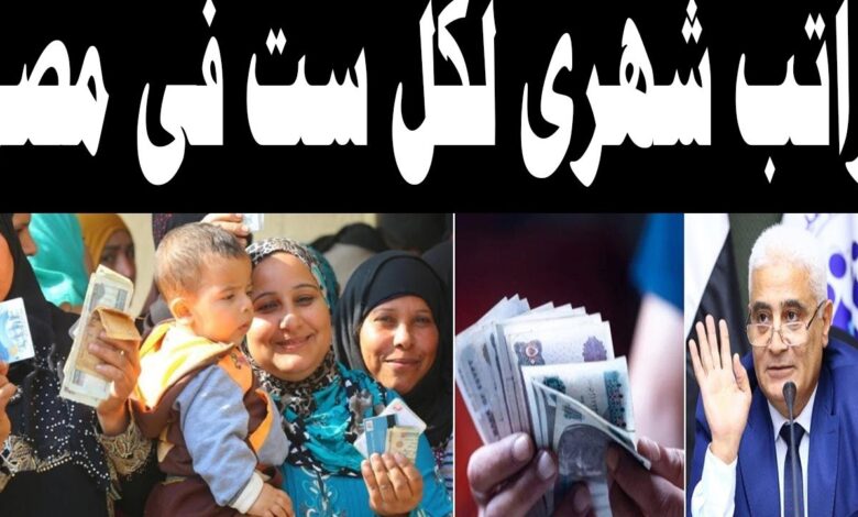 كيفية الاشتراك في معاش ربات البيوت في مصر 2025 بالخطوات